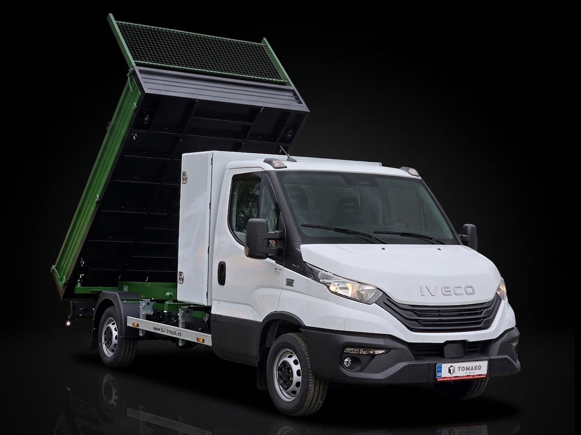 Iveco Daily 35S16 — Třístranná sklápěčka 3150×2000 mm s tažným — foto 2