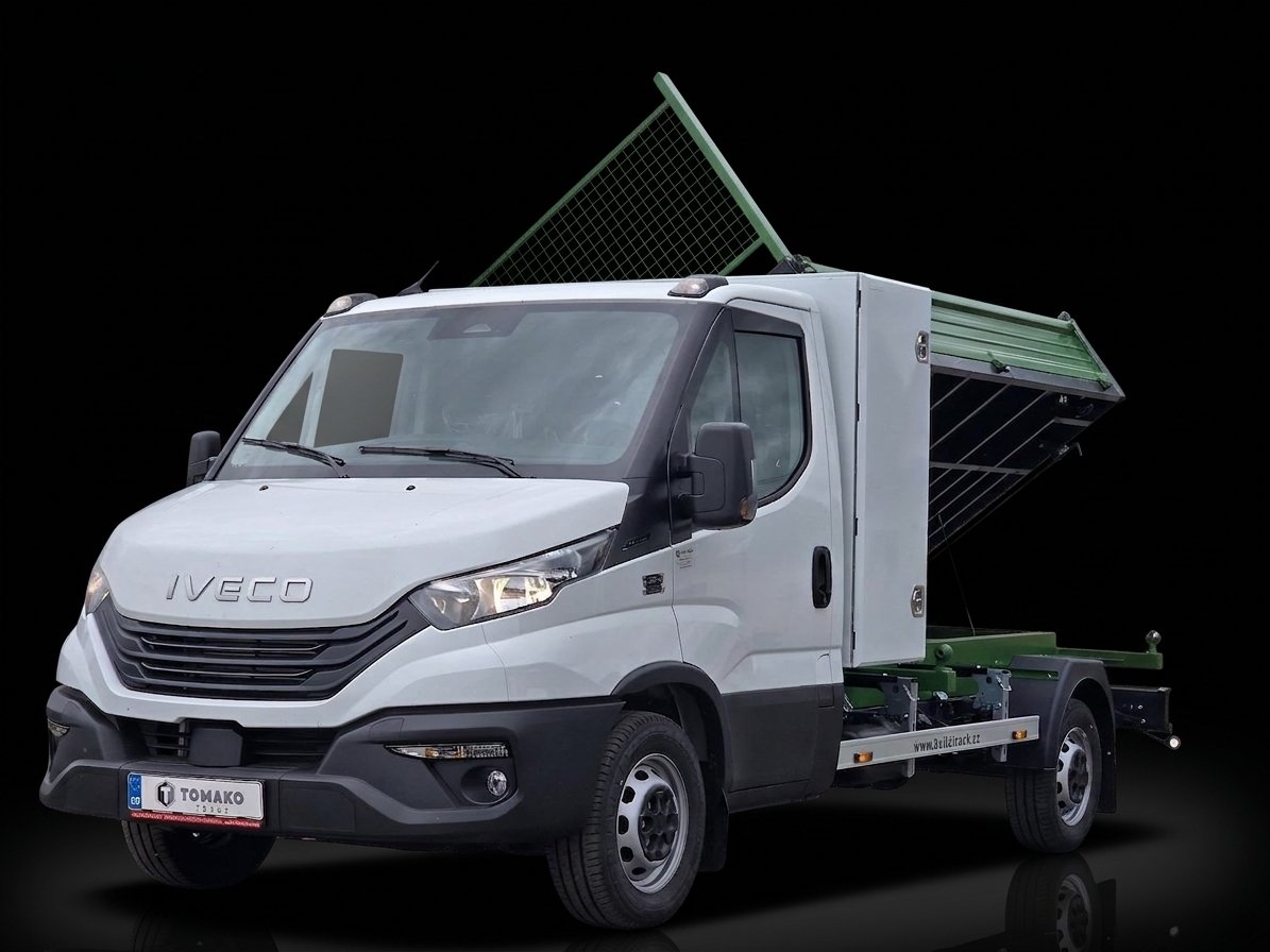 Iveco Daily 35S16 — Třístranná sklápěčka 3150×2000 mm s tažným — foto 7